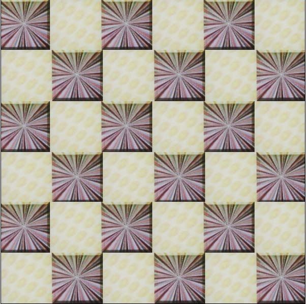 Painel 3D de plástico colorido para decoração de parede / teto em tamanho de 500 * 1000 * 3.0mm