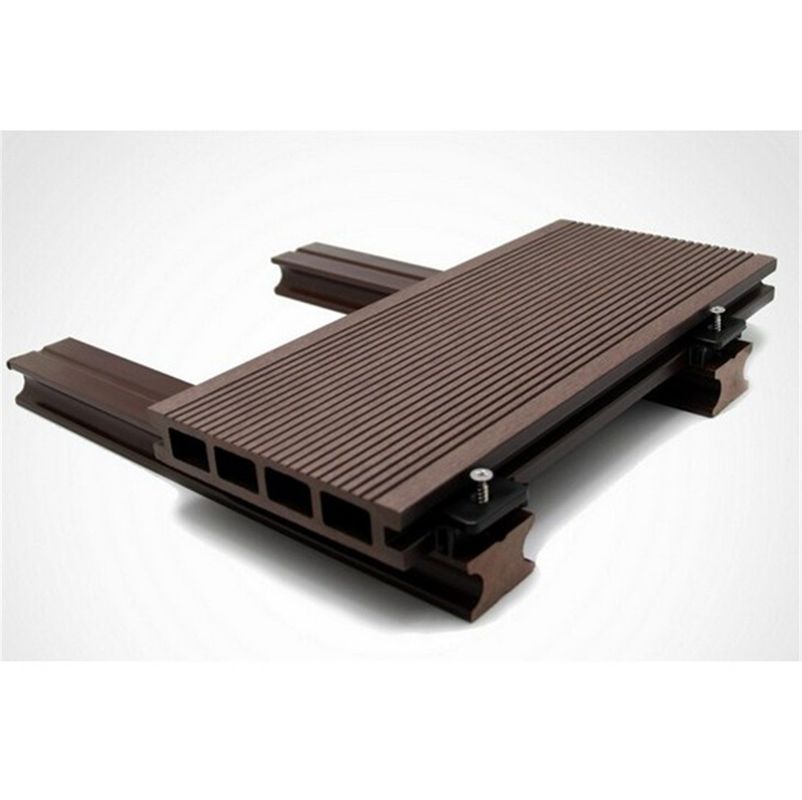 Deckings comerciais de WPC ambiental HS140*30 em 12 cores padrão para a sua escolha