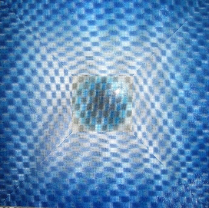 Painel 3D de PVC plástico à prova d'água colorido para decoração de parede de KTV / bar 500*2000*3.0mm