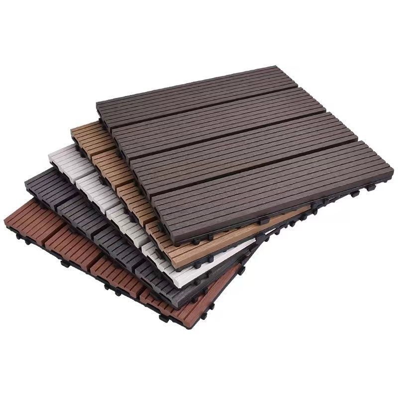 300*300mm WPC madeira plástica composta piso externo / Decking para melhoria do jardim