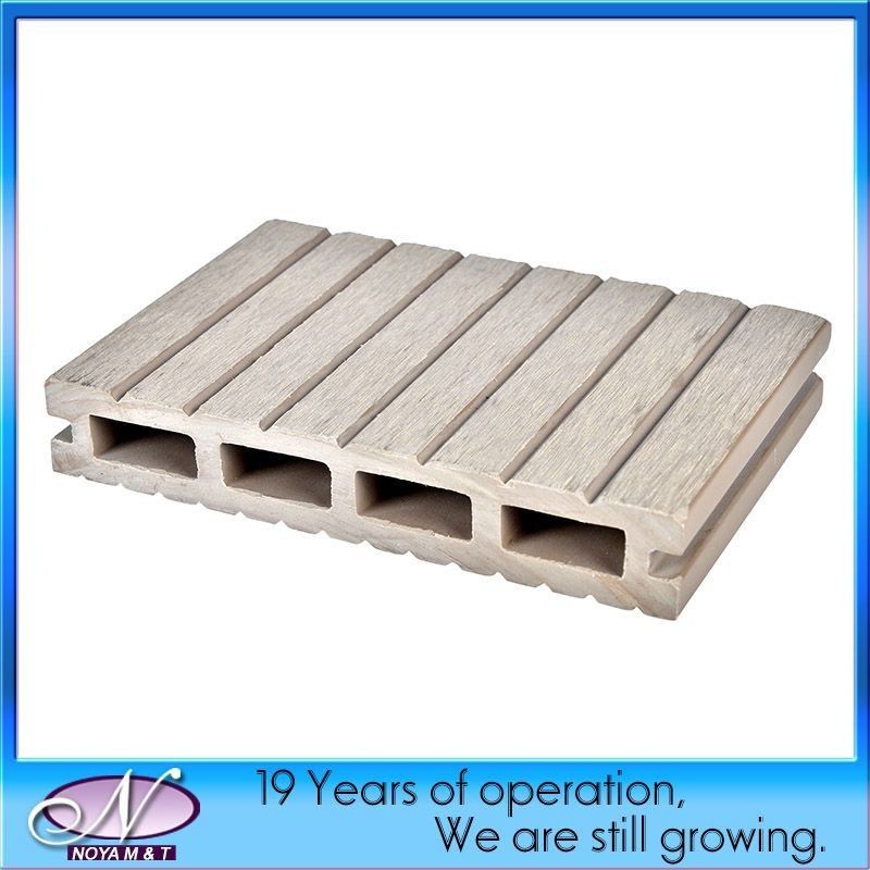 150mm * 25mm Customizado para o exterior Madeira Verde Plástico Composto WPC Decking Flooring Tiles