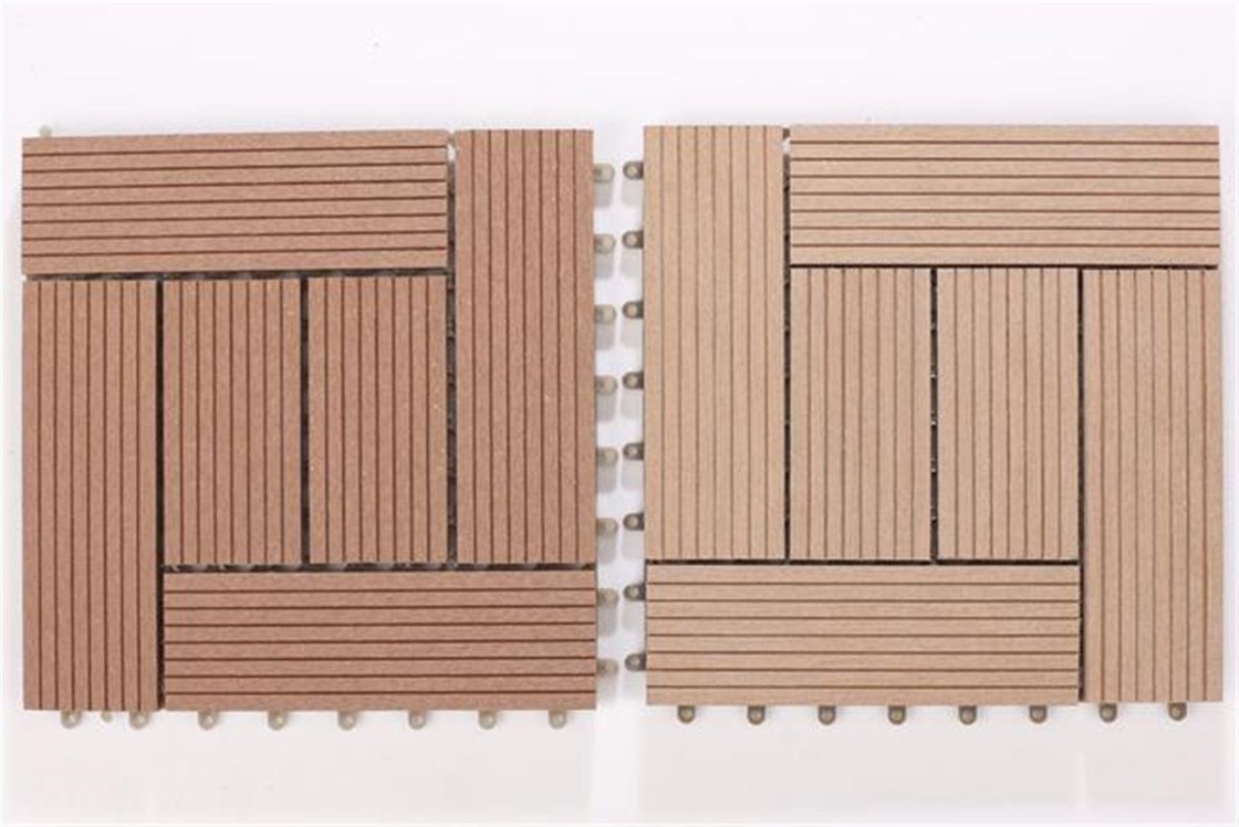 Padrão de grãos de madeira WPC pavimentos de piso de piso externo para madeira sintética plástico composto