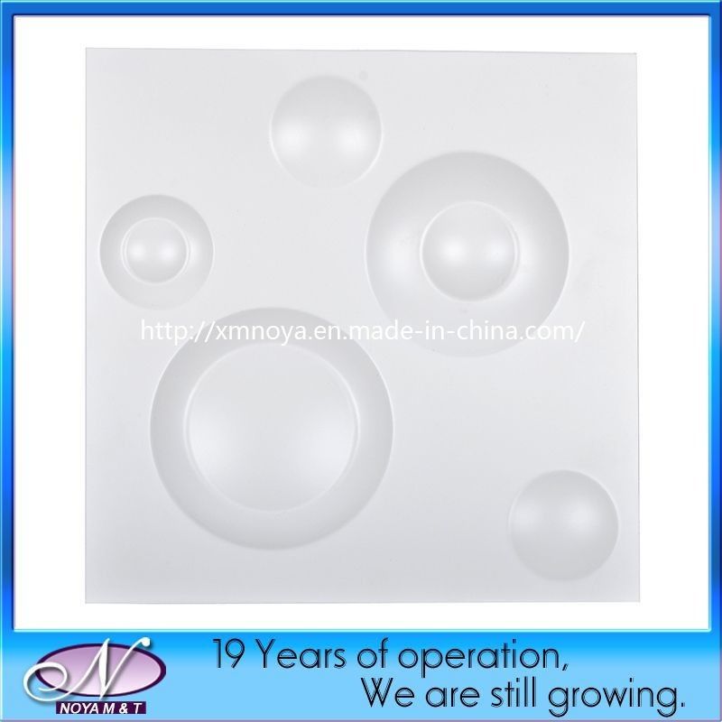 500mm*500mm Tamanho Design Acoustic 3D Wall Board para escritório Absorção de som à prova d'água