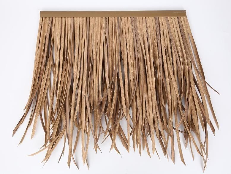 Material de telhado de palha de 45*50cm e 30*45cm para telhado de simulação sintético artificial