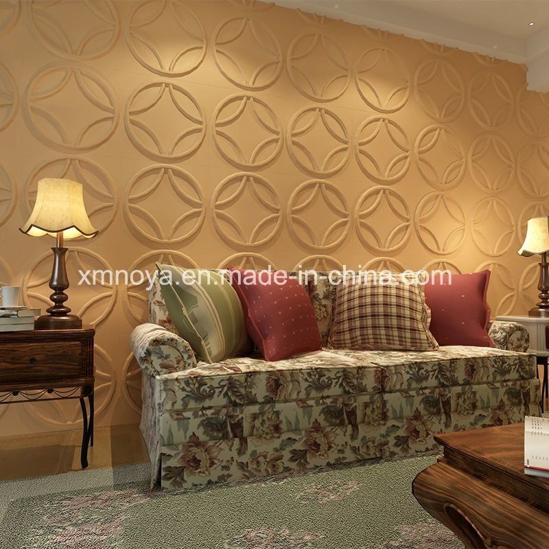 Painéis de parede de absorção de som de textura contemporânea para decoração de parede