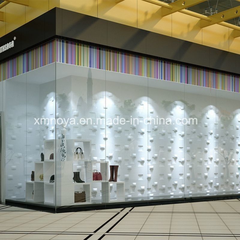 Featured Designer Textured 3D Wall Board para decoração de lojas Modern A1 Fireproof Grade Panel