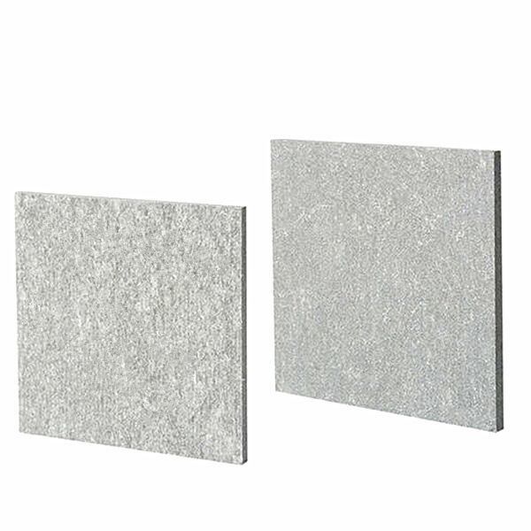 Placa de parede decorativa de fibra de cimento à prova de fogo para material de construção duradoura